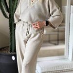 ست شومیز و شلوار بگ مینیمال زنانه لامیا