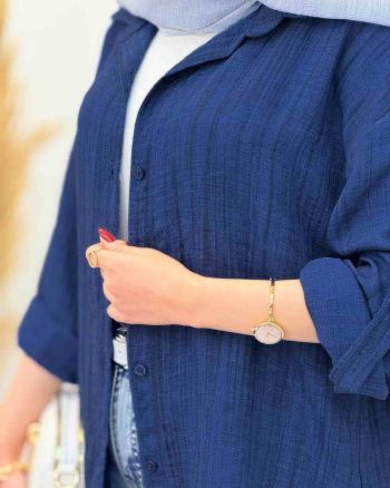 شومیز پیراهنی زنانه خنک ثمینا
