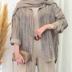 شومیز پیراهنی زنانه خنک ثمینا