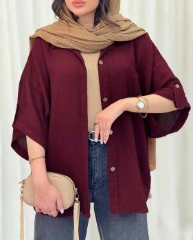 شومیز کنفی زنانه خنک یاس