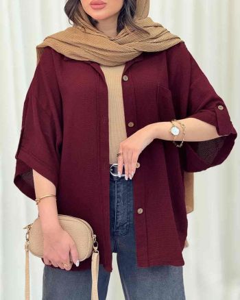 شومیز کنفی زنانه خنک یاس