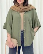 شومیز کنفی زنانه خنک یاس