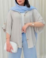 شومیز کنفی زنانه خنک یاس