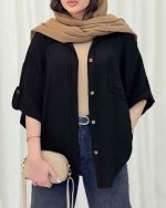 شومیز کنفی زنانه خنک یاس