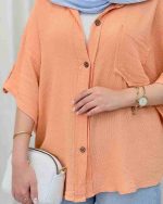 شومیز کنفی زنانه خنک یاس