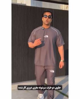 ست تیشرت و شلوار ارزان مردانه نورث فیس