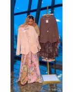 کت لینن و شلوار گلدار دخترانه مرسده