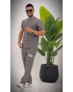 ست تیشرت و شلوار راحت مردانه بامبو