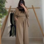 شومیز و شلوار بگ زنانه مینیمال اسپنیش