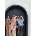 شومیز شلوار طرحدار دخترانه لینن قاصدک