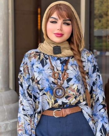 ست شومیز و شلوار گلدار بیرونی آیشیکو
