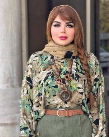ست شومیز و شلوار گلدار بیرونی آیشیکو