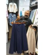 شلوار دامنی زنانه لینن آتوسا