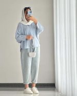 شومیز پاستیلی دخترانه کوتاه پریسان