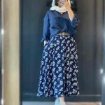 ست شومیز و دامن گلدار زنانه کندو