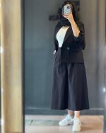 کت شلوار بگ کوتاه تابستانی ژاکلین