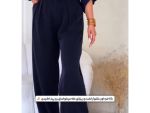 شلوار واید لگ زنانه بگ آذین