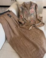 ست شومیز و شلوار تابستانی برلیان