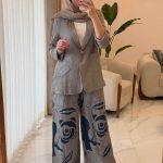 ست مانتو کتی و شلوار آنالی