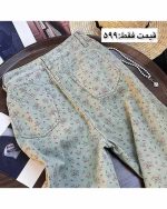 شلوار بگ دخترانه گلگلی مه سیما