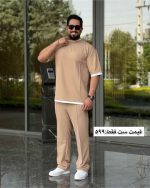 ست تیشرت و شلوار مردانه رُهام
