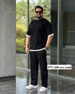 ست تیشرت و شلوار مردانه رُهام