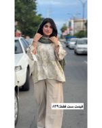 ست شومیز و شلوار بگ باران