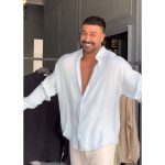 پیراهن وارداتی خنک مردانه ساده ویهان