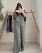 ست شومیز و شلوار بگ زنانه ونیز