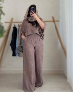 ست شومیز و شلوار بگ زنانه ونیز