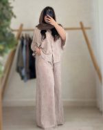 ست شومیز و شلوار بگ زنانه ونیز