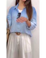 شومیز بیرونی کوتاه دخترانه نغمه