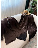 ست کت شلوار بگ تابستانه مدل سنبل