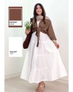 ست شومیز دامن دخترانه مدل جواهر