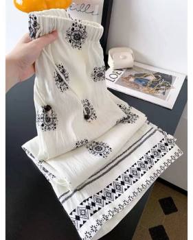 شلوار طرحدار خنک شیک رزیتا