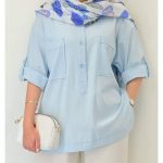 مانتو سه دکمه خنک و تابستانه مهشید