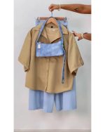 شومیز دخترانه پاستیلی مدل هلن