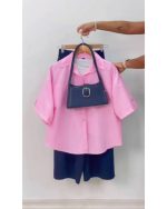 شومیز دخترانه پاستیلی مدل هلن