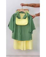 شومیز دخترانه پاستیلی مدل هلن