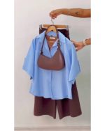 شومیز دخترانه پاستیلی مدل هلن