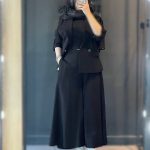 ست کت شلوار محرمی مدل نیکی