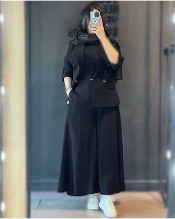 ست کت شلوار محرمی مدل نیکی