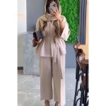 ست کت شلوار شیک مدل السانا