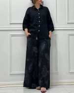 ست شومیز شلوار شیک نازی