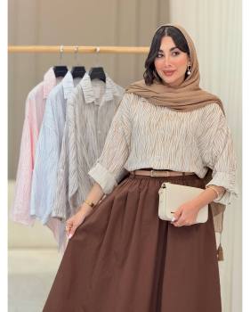 ست شومیز دامن جذاب مدل همتا