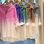 شومیز شلوار شیک خاص مدل نیلی