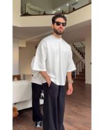 تیشرت کاپلی ساده شیک مدل بیسیک