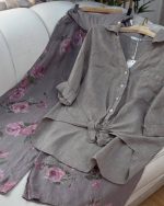 ست شومیز شلوار خاص پسند گلبو