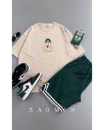 ست تیشرت شلوارک مردانه مدل سیاوش