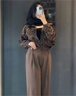 شومیز دخترانه خاص پسند مدل پلنگی